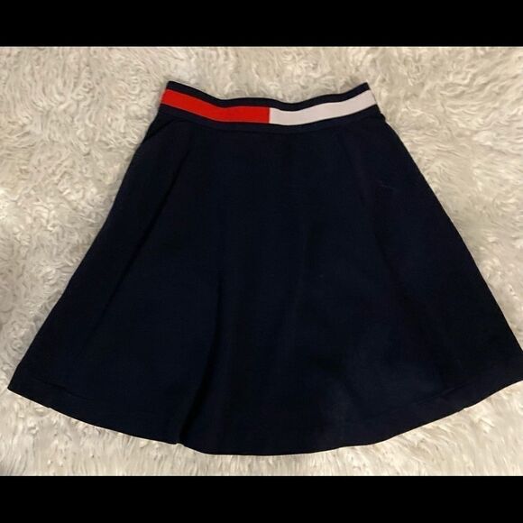 Tommy Hilfiger Navy Skirt - Picture 4 of 5
